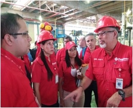 Polinter Recibió La Visita De Rubén Ávila Ávila, Presidente De Pequiven