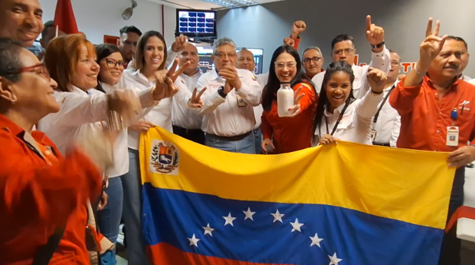 ¡La Presidenta Ninoska La Concha Celebró La Puesta En Servicio De La PEBD Junto A La Clase Trabajadora!